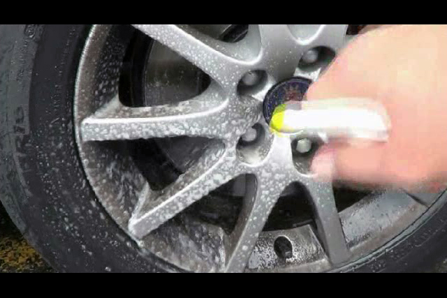Spray the spokes with Ultra One G5.